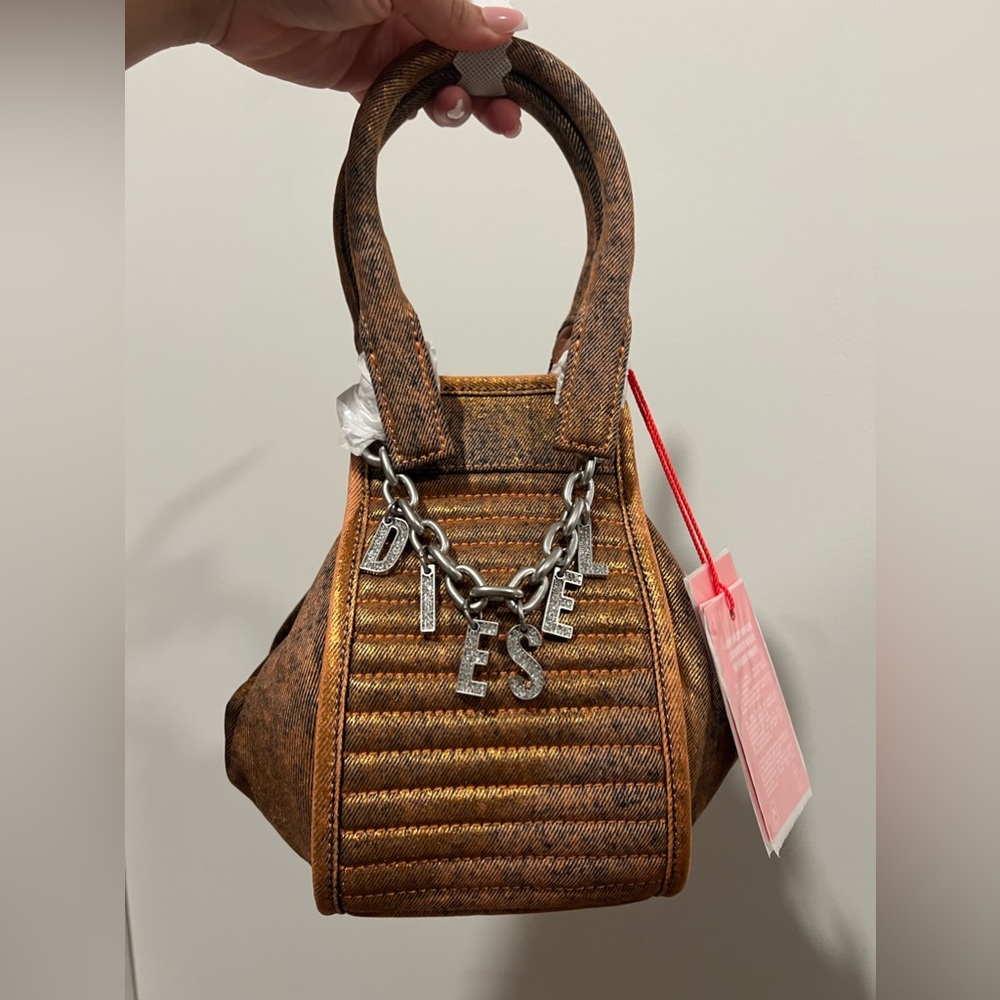 Diesel D-Vina Shoulder Bag Denim